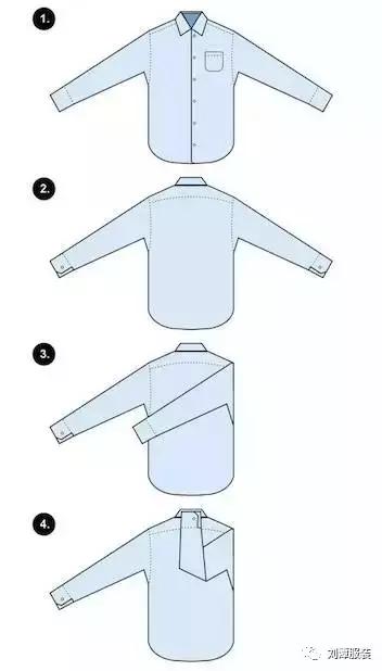 刘潭服装：超实用的叠衣技巧，衬衫收纳轻松搞定