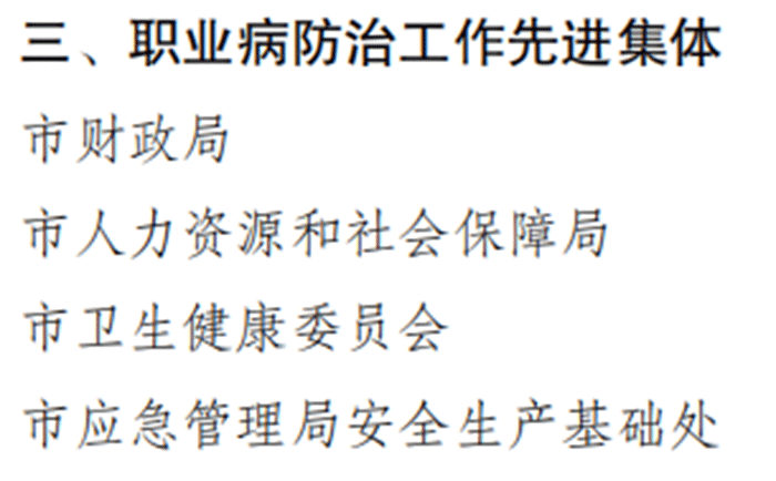 刘潭服装厂被评为2021年度职业病防治先进集体