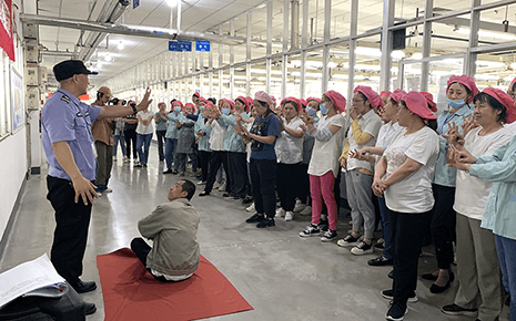 刘潭服装：学习应急救护技能 提升生命安全保障