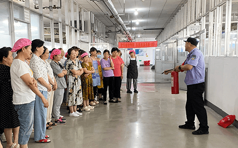 防患未然始于行——刘潭服装开展消防安全培训