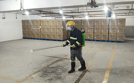 刘潭服装常态化抓实园区安全管理工作