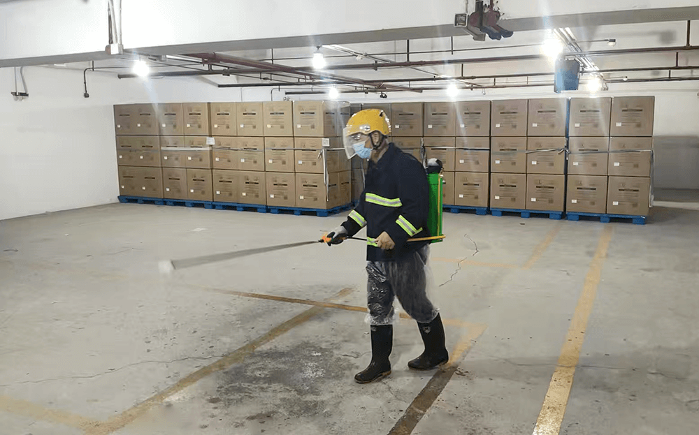 刘潭服装常态化抓实园区安全管理工作