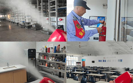 刘潭服装:定期消杀,为园区安全保驾护航 刘潭服装:定期消杀,为园区安全保驾护航