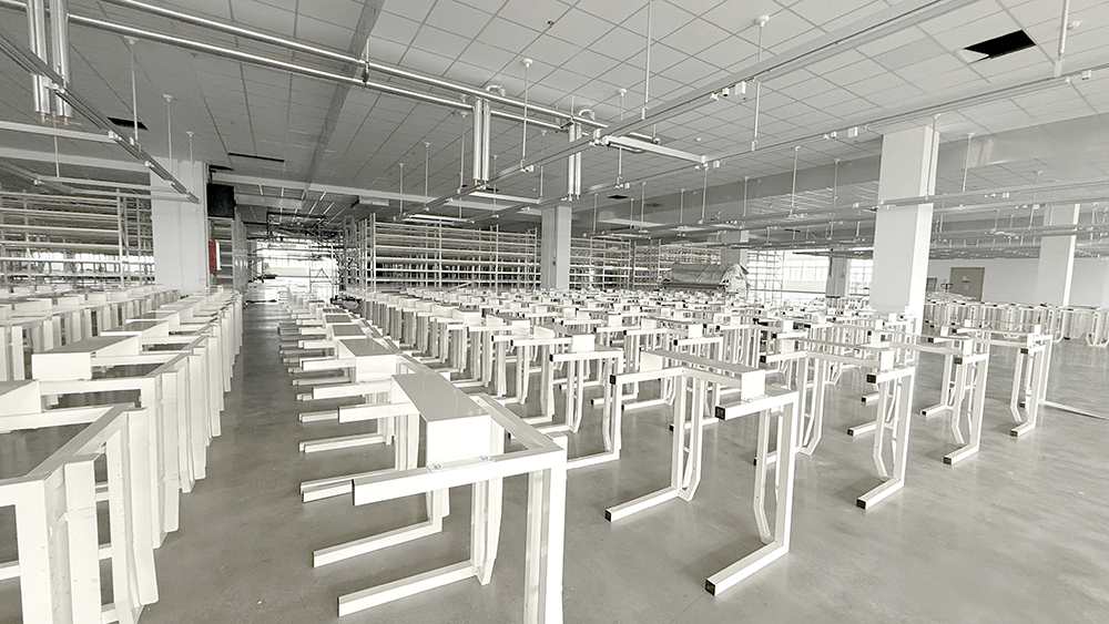 刘潭服装数智化升级：新车间改造稳步推进