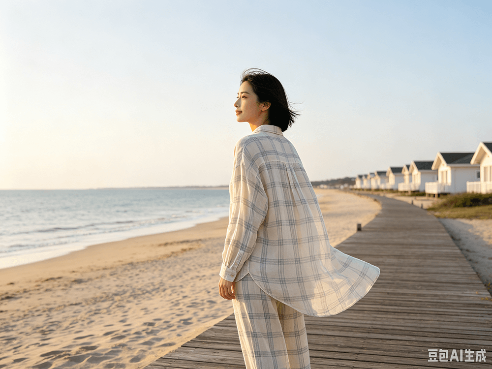 刘潭服装｜出伏迎秋，换季穿搭解锁居家松弛感