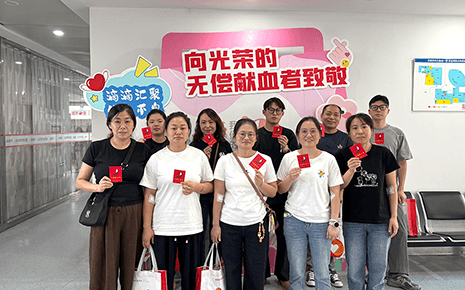 热血传大爱，刘潭服装组织员工参与无偿献血