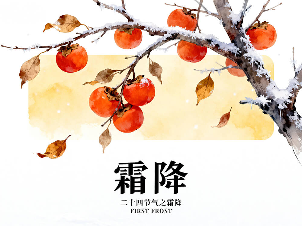 霜落暮秋 暖伴同行｜刘潭服装和您共迎霜降